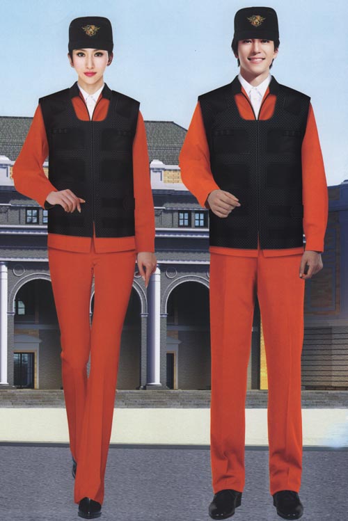 酒店物業保安服定做款式圖