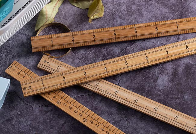 裁縫木制市尺 裁縫木制市尺